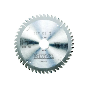 Диск пильний DeWALT EXTREME WORKSHOP, 190 х 30 мм, 48 z (TCG), -5 градусів (DT4094) зображення 1