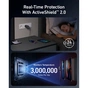 Зарядний пристрій Anker PowerPort 735 GaNPrime 65W 2xUSB-C PD + 1xUSB-A PIQ PPS/DPDS (A2668311) - зменшене зображення 3