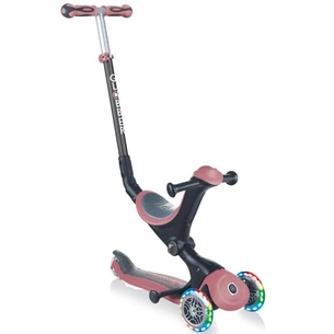 Самокат Globber Go Up Deluxe Lights Led 5 в 1 рожевий (646-210) изображение 1