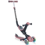 Самокат Globber Go Up Deluxe Lights Led 5 в 1 рожевий (646-210) - уменьшенное изображение 1