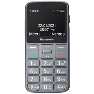 Мобільний телефон Panasonic KX-TU160 Grey (KX-TU160EXG) изображение 1