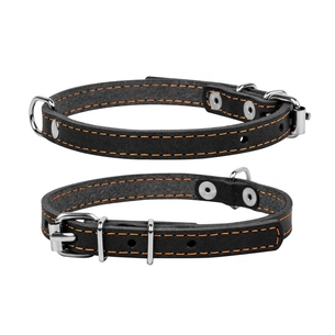 Нашийник для тварин Collar одинарний Ш 20 мм Д 32-40 см чорний (01331) зображення 1