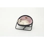 Лежак для тварин MISOKO&CO Pet bed round plush 45x45x22 см grey and pink (HOOP31839) - зменшене зображення 5