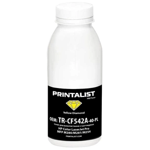 Тонер HP CLJ Pro MFP M280/M281/M254, 40г Yello Printalist (TR-CF542A-40-PL) зображення 1