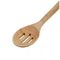 Ложка кухарська KitchenAid Coreline для сервіровки з прорізами, 34 см, береза (KQR704OHE) - зменшене зображення 3