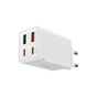 Зарядний пристрій Baseus GaN6 Pro Fast Charger 2C+2U 65W + Cable 1.0m Type-C 100W white (P10162701213-00) - зменшене зображення 2
