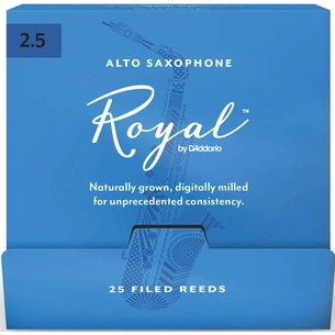 Тростина для саксофона D'Addario Royal - Alto Sax #2.5 - 25 Pack (RJB0125-B25) зображення 1