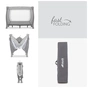 Дитячий манеж Hauck Sleep N Play SQ Nordic Grey (60649-0) - уменьшенное изображение 2