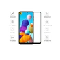 Скло захисне Drobak Samsung A21S (Black) (121277) - зменшене зображення 2