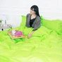 Постільна білизна MirSon Satin Stripe 30-0016 Light Green 143х210 Полуторна (2200005253649) - зменшене зображення 7