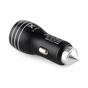 Зарядний пристрій Vinga Dual USB Car Charger aluminium 15.5W Max (VCCAABK) - зменшене зображення 2