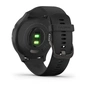 Смарт-годинник Garmin Vivomove 3 Slate Stainless Steel Bezel with Black Case and S (010-02239-01) - зменшене зображення 5