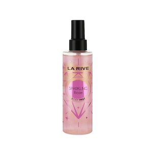 Спрей для тіла La Rive Sparkling Rose Парфумований з блискітками 200 мл (5903719640749) изображение 1