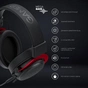 Навушники GamePro HS1240 Black/Red - зменшене зображення 6