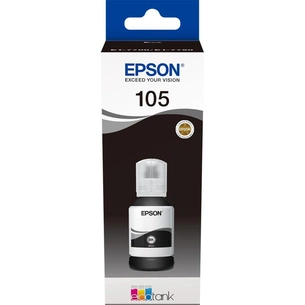 Контейнер з чорнилом Epson 105 black pigmented (C13T00Q140) зображення 1