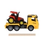 Спецтехніка Same Toy инерционный Truck Тягач Желтый с трактором (98-613Ut-1) - зменшене зображення 2