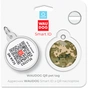 Адресник для тварин WAUDOG Smart ID з QR паспортом "Мілітарі" круг 30 мм (230-4026) - уменьшенное изображение 5