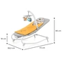Крісло-гойдалка Kinderkraft шезлонг Felio 2 Forest Yellow (5902533921102) - зменшене зображення 12