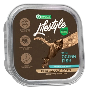 Консерви для котів Nature's Protection Lifestyle Sensitive Digestion with ocean fish 85 г (KIKLS45716) зображення 1