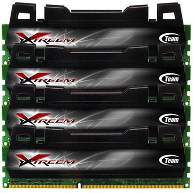 Модуль пам'яті для комп'ютера DDR3 32GB (4x8GB) 1600 MHz Team (TDD332G1600HC9QC01) - изображение 1