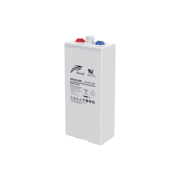 Батарея к ИБП Ritar OPzV 2-350, 2V 350Ah Gray (OPzV 2-350) - изображение 1