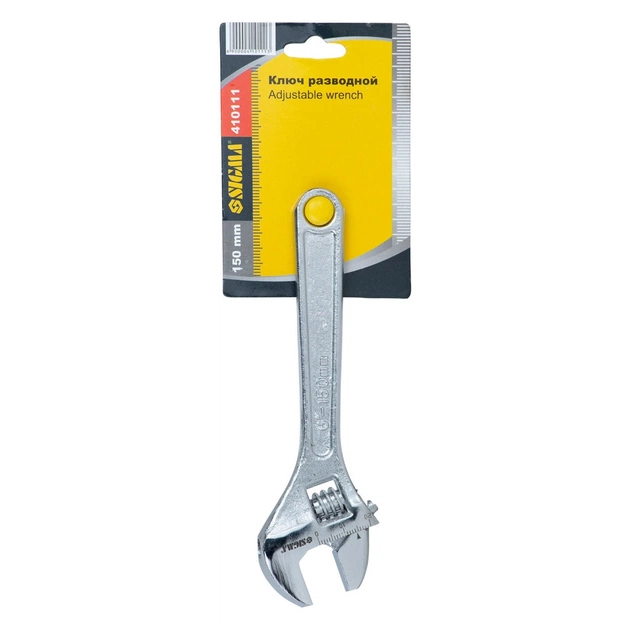 Ключ Sigma розвідний 150мм CrV (4101111) - picture 5
