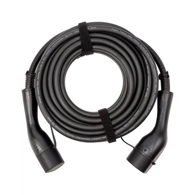 Зарядний кабель для електромобіля Duosida Type 2, 32A, 22kW, 3-фазний, 10м (EV200832) - picture 1