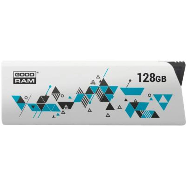 USB флеш накопичувач Goodram 128GB UCL2 Click White USB 2.0 (UCL2-1280W0R11) - зображення 1