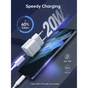 Зарядний пристрій Choetech GaN USB-C 20W QC3.0/PD/PPS (PD5010-EU-WH) - зменшене зображення 6