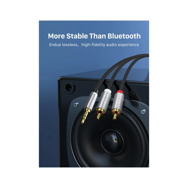 Кабель мультимедійний 3.5mm M to 2xRCA M 3.0m Cabletime (CA914067) - picture 7