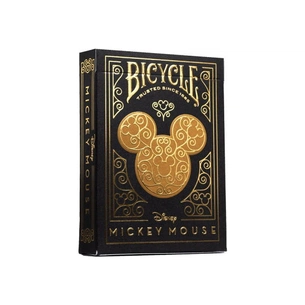 Гральні карти Bicycle Disney Mickey Mouse inspired Black and Gold (ВР_КИБДММБГ) зображення 1