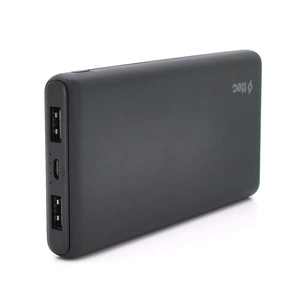 Універсальна мобільна батарея Ttec 10000mAh PowerSlim S Black (2BB135S) зображення 1