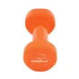 Гантель PowerPlay 4125 Achilles 1 кг Помаранчева (PP_4125_1kg) - зменшене зображення 4