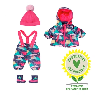 Аксесуар до ляльки Zapf Набір одягу для ляльки BABY born серії City Deluxe - Сніжна (830062) зображення 1