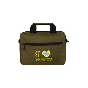 Сумка для ноутбука Porto 12'' PN12 LoveUkraine Gray (PN12GY_LoveUkr) зображення 1