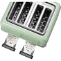 Тостер Buydeem DT640E Cozy Greenish (DT640E-CG/EU) - зменшене зображення 3