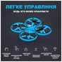 Радіокерована іграшка UFT Інтерактивний дитячий дрон з керуванням рукою та яскравим підсвічуванням HandCopter Blue (UFTHandCopterBlue) - зменшене зображення 3