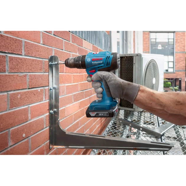 Шуруповерт Bosch GSB 183-LI 18V, 1х2Ah, 21-56 Нм, 374-1815 об/мин, кейс, 1.2 кг (0.601.9K9.101) - изображение 11