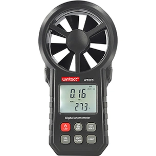 Анемометр Wintact з функцією вимірювання об'ємної витрати 0,3-30м (WT87C) picture 1