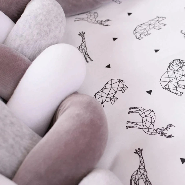 Дитячий постільний набір Верес Velour Graphic animals (218.08) - зображення 4