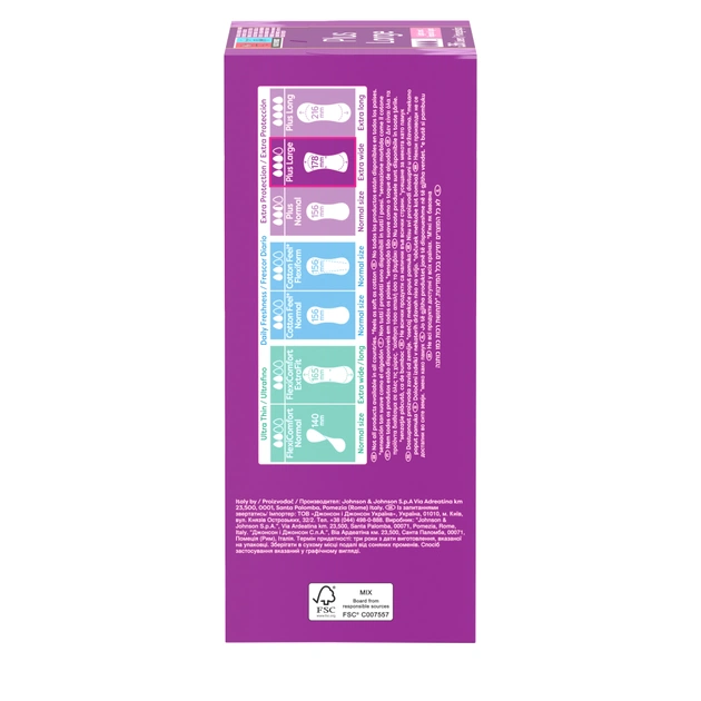 Щоденні прокладки Carefree Plus Large 36 шт. (3574661604787/3574661487540) - picture 2