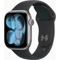 Смарт-годинник Apple Watch Series 11 GPS 42mm Space Grey Aluminium Case with Black Sport Band - M/L (MEQX4RK/A) - зменшене зображення 1