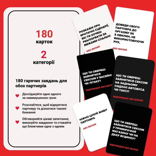 Настольная игра 18+ Memo Games (Не) пьяные возлюбленные (0021-1) - изображение 3