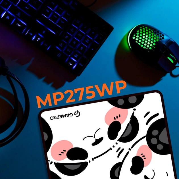 Килимок для мишки GamePro Speed/Control White (MP275WP) - picture 3