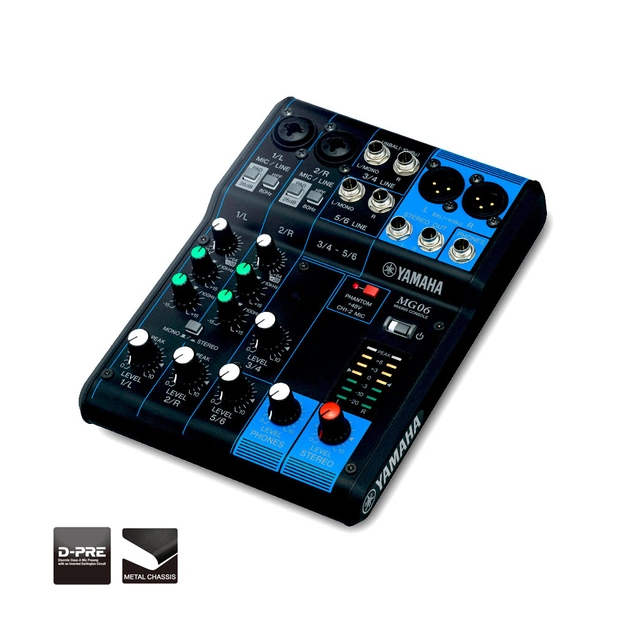 Мікшерний пульт Yamaha MG06 - picture 2