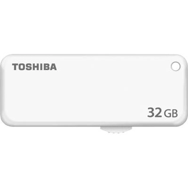 USB флеш накопичувач Toshiba 32GB U203 White USB 2.0 (THN-U203W0320E4) - зображення 1