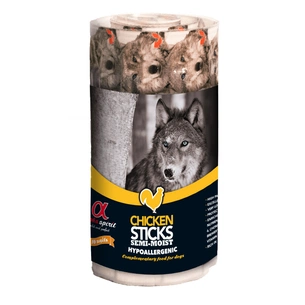 Ласощі для собак Alpha Spirit DOG Sticks Chicken напіввологі з курки, палички 160 г (8437013576628) зображення 1