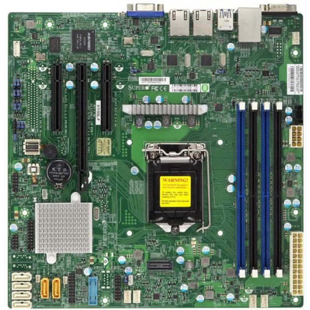 Серверна материнська плата Supermicro X11SSL-B - зображення 1
