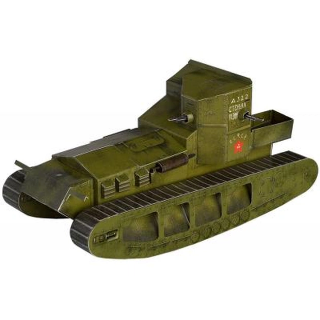 Збірна модель Умная бумага Танк Whippet серії Військова техніка (252-02) - зображення 1