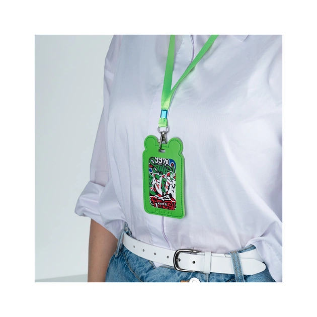 Бейдж Kite вертикальний на шнурку, зелений (K24-296-2) - picture 7